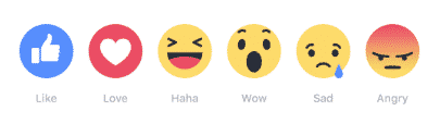 unique emoticon of Facebook