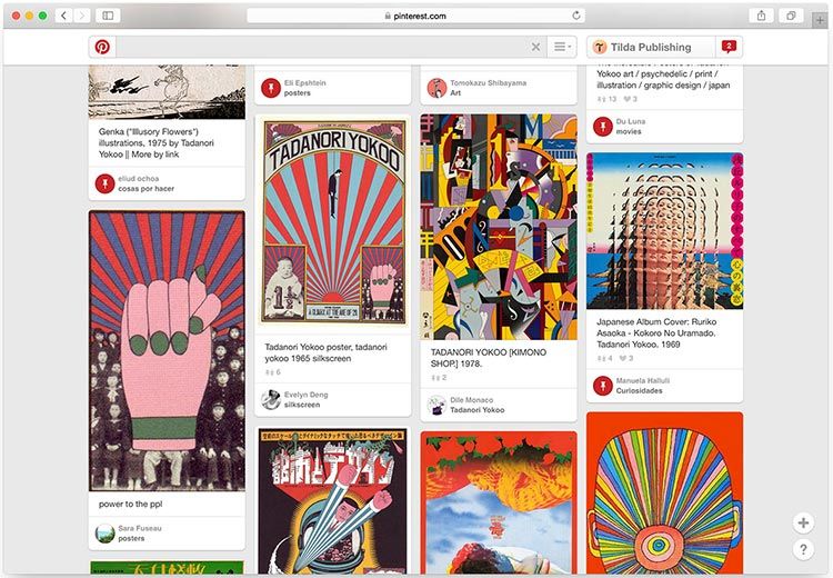 Размеры изображений в Pinterest
