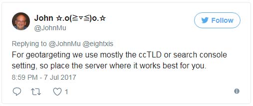 Google: для геотаргетинга учитывается расширение домена и настройки Google Search Console Google: для геотаргетинга учитывается расширение домена и настройки Google Search Console